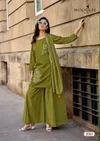 Blue Pearl By Wooglee Russian Viscose Plazzo Suits